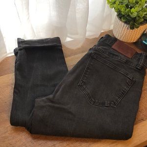 Madewell Black Denim Skinny Jeans